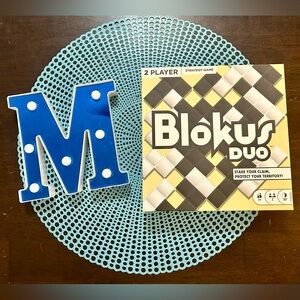 BLOKUS DUO Strategy Game for 2 Players Mattel 2019-Complete